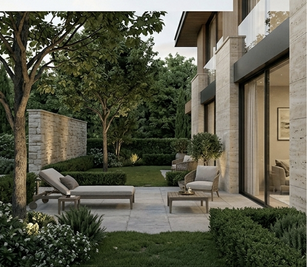 Les Villas Castan — jardin privatif